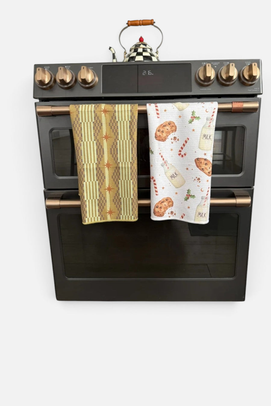 Crae Home One Shining Moment Double-Sided Tea Towel – side view
