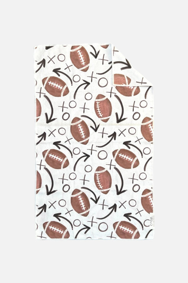 Crae Home Pig Skin Reversible Football Tea Towel