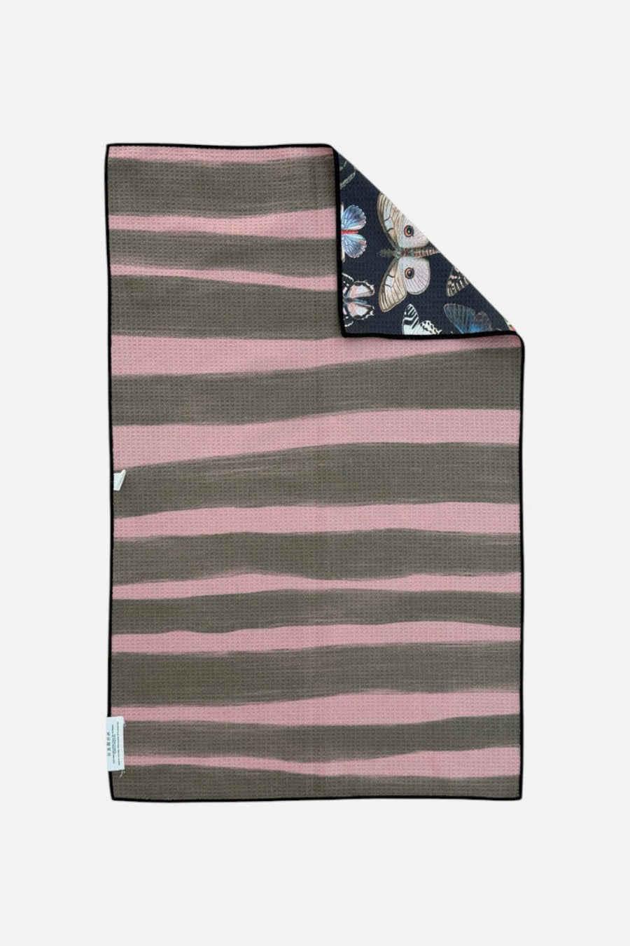 Crae Home Velvet Wings Reversible Tea Towel – side view
