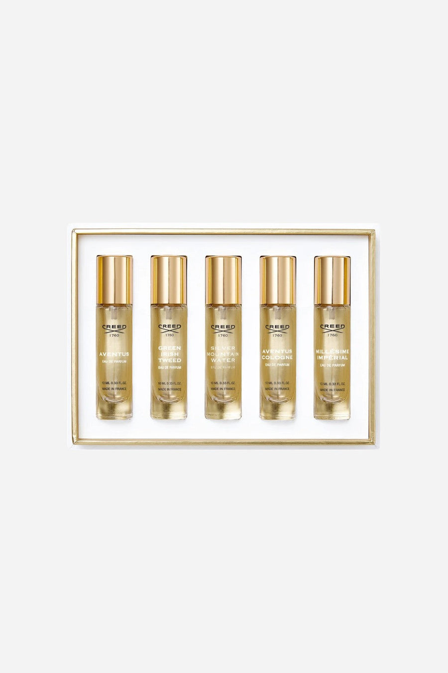 Creed Men's 5-Piece 10ml Discovery Gift Set – side view