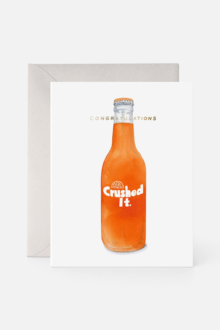 Crushed It Card – front view