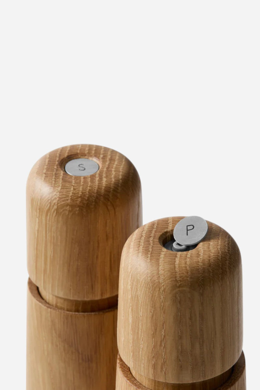 CrushGrind Stockholm Set, Oak 6.6in – back view
