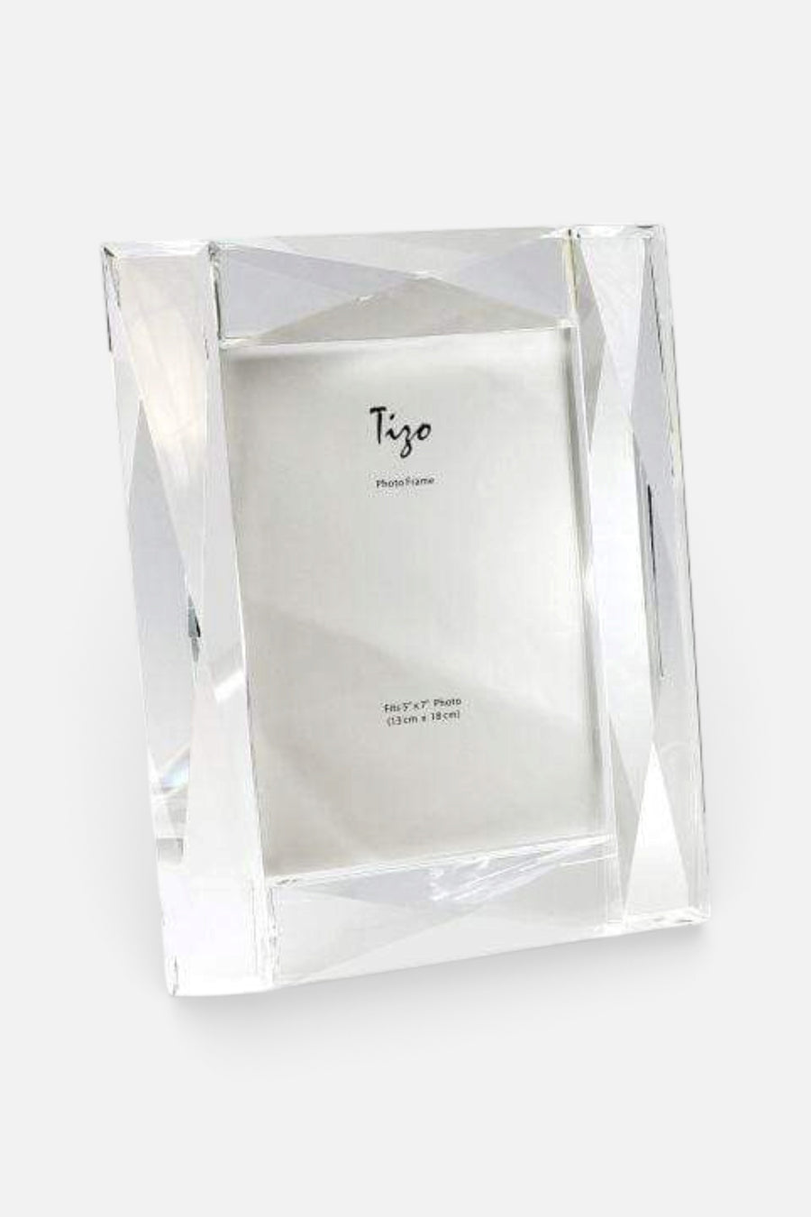 Crystal Glass Picture Frame – front view