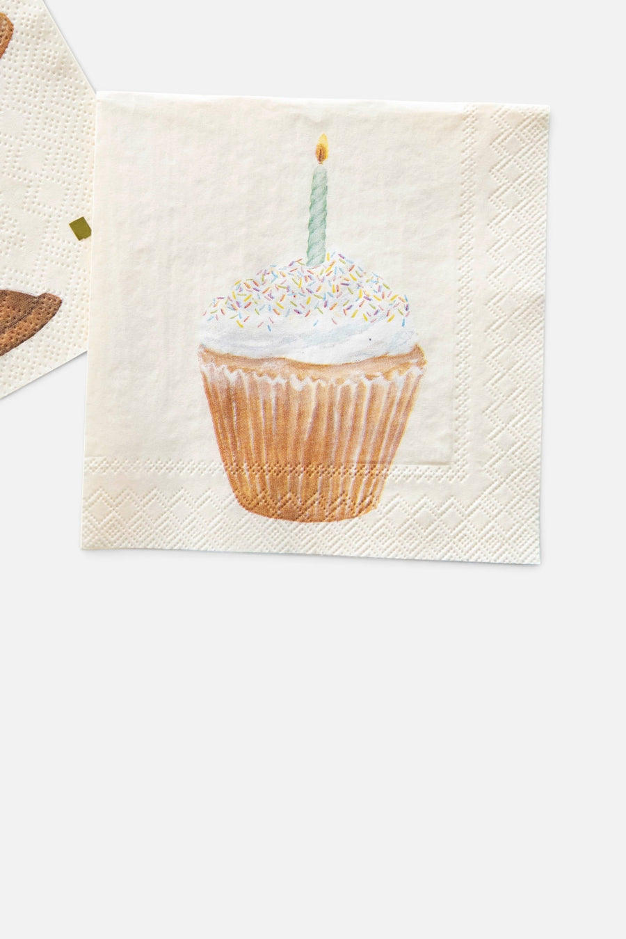 Cupcake Cocktail Napkins - Set of 20 – back view
