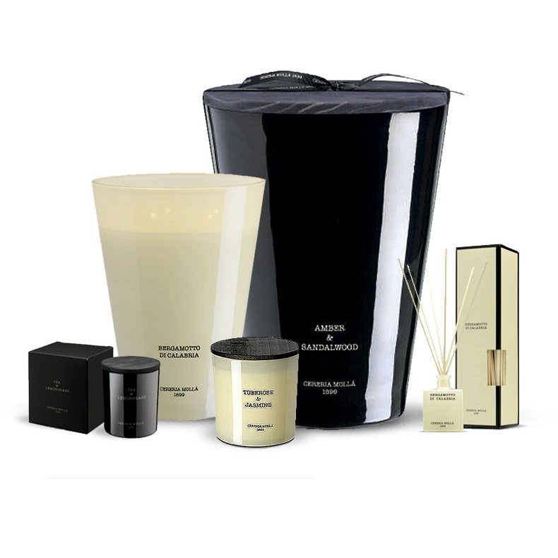 Cypress & Mediterranean Pine 3 Wick Candle - 21oz – back view