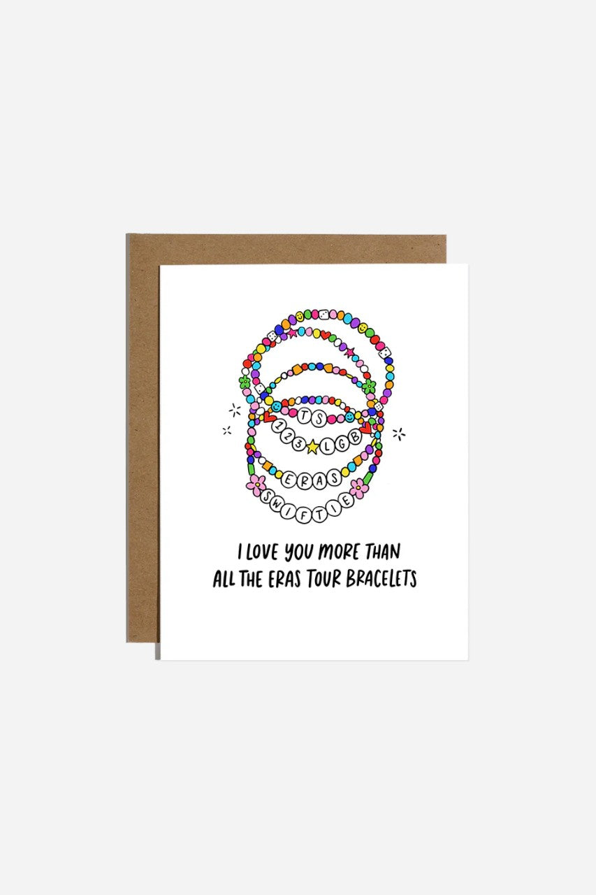 Eras Friendship Bracelets Card