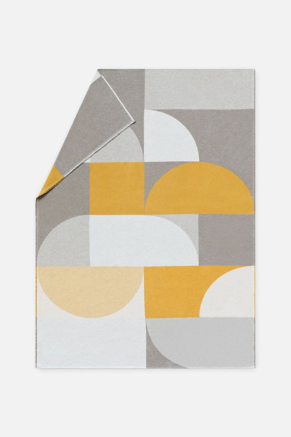 David Fussenegger Luca Throw in Modular Forms Mustard/Smoke