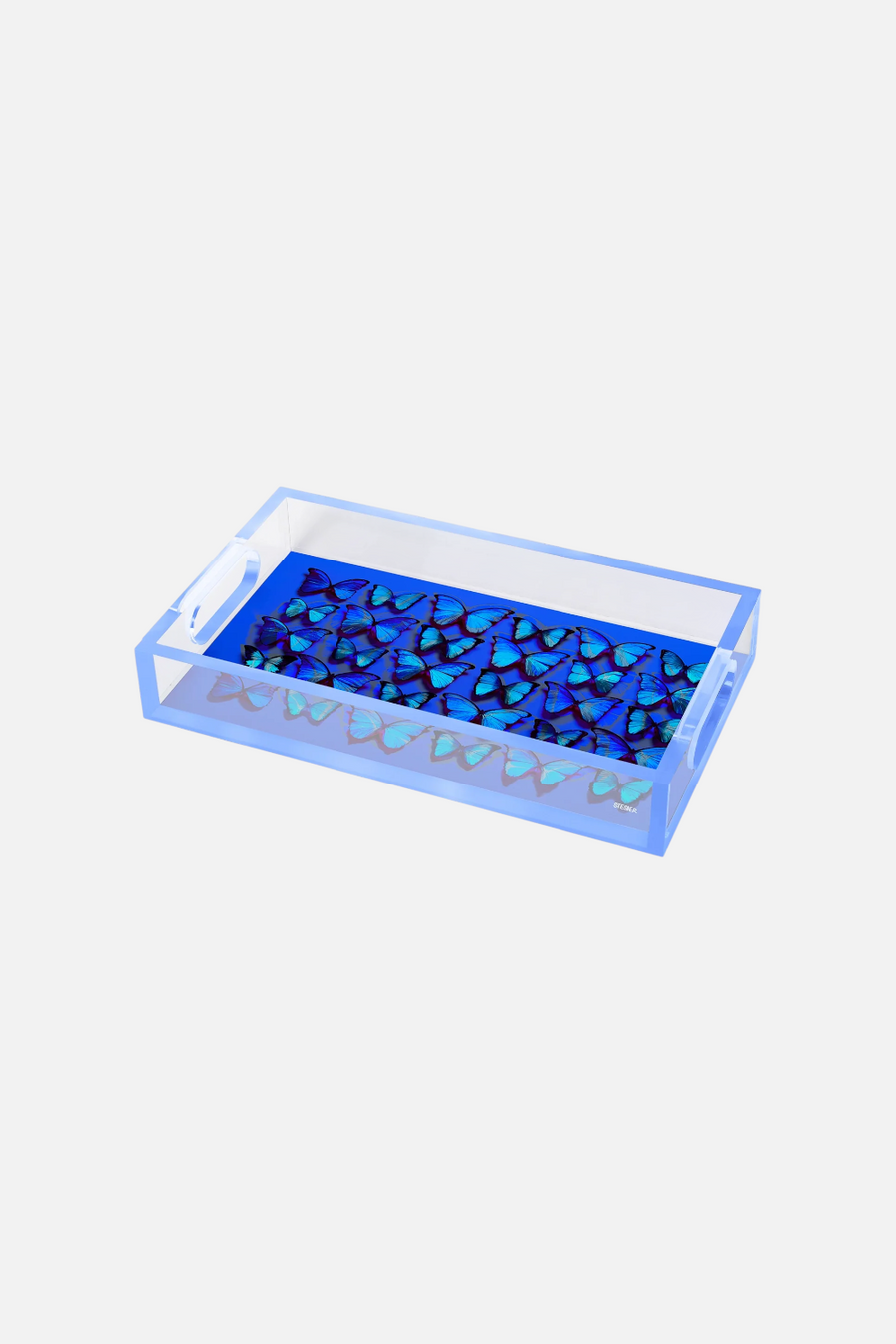 David Stesner Arthouse Cobalt Midnight Blue Small Tray – front view