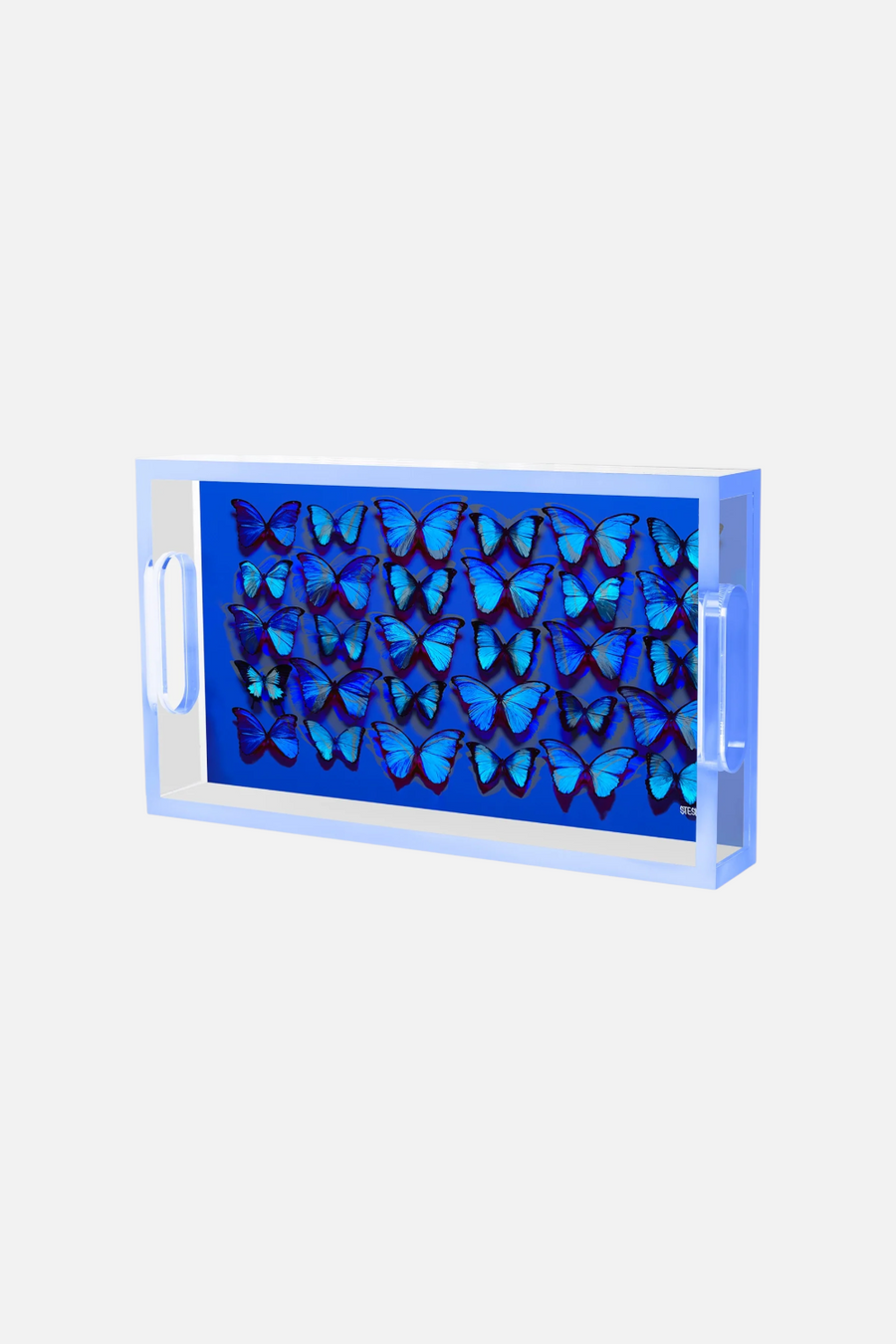David Stesner Arthouse Cobalt Midnight Blue Small Tray – side view