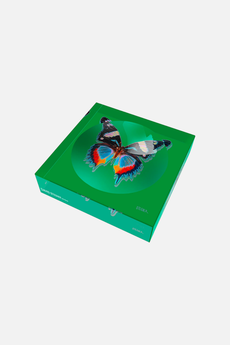 David Stesner Arthouse Emerald Essence Dish – side view