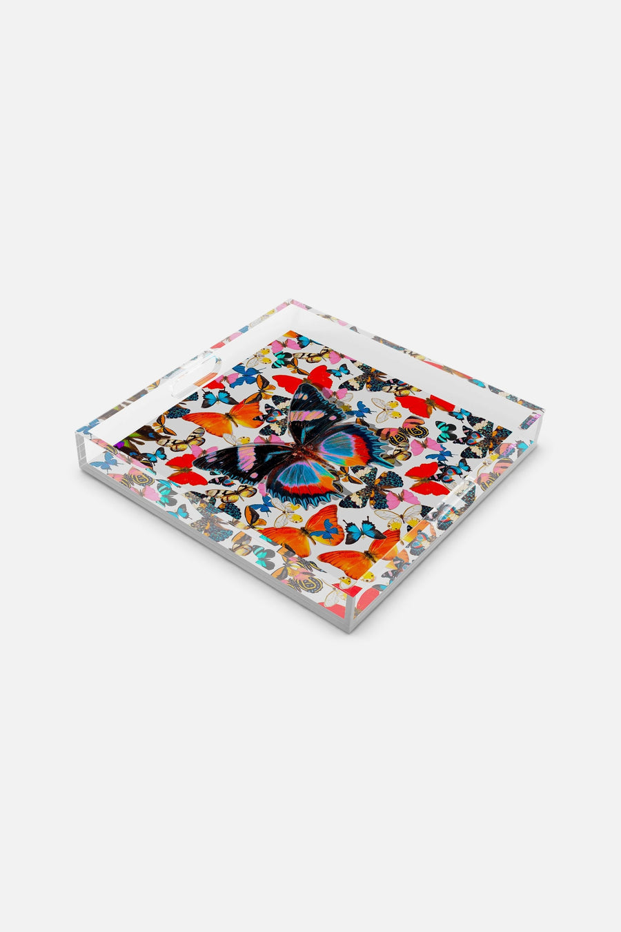 David Stesner Arthouse Matriarch of the Sky Square Acrylic Tray – flat lay