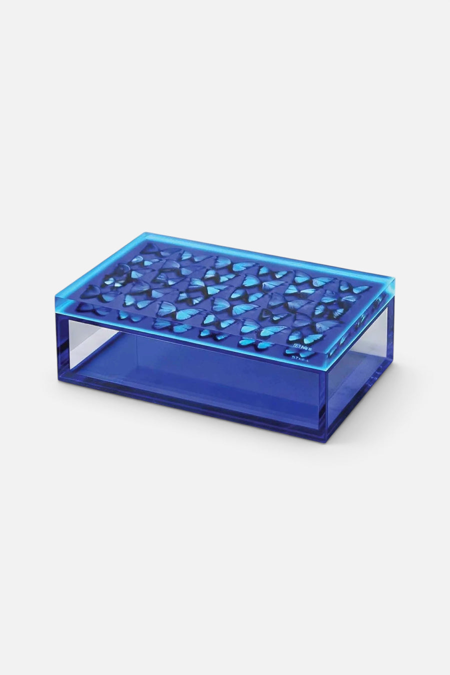 David Stesner Arthouse The Migration Cobalt Blue Keepsake Box – detail
