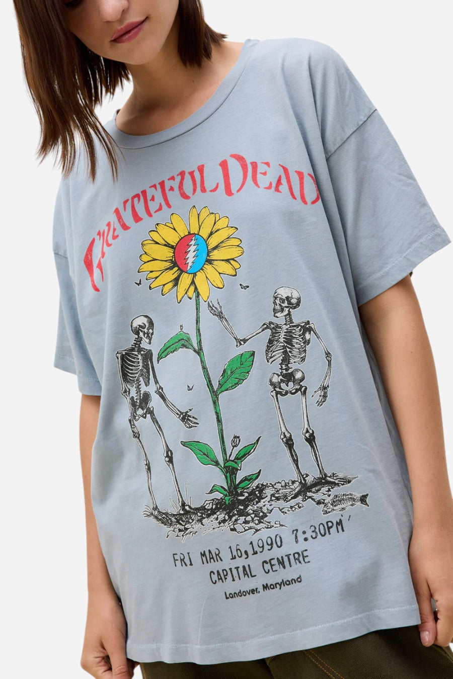 Daydreamer LA Grateful Dead Daisy Merch Tee – back view