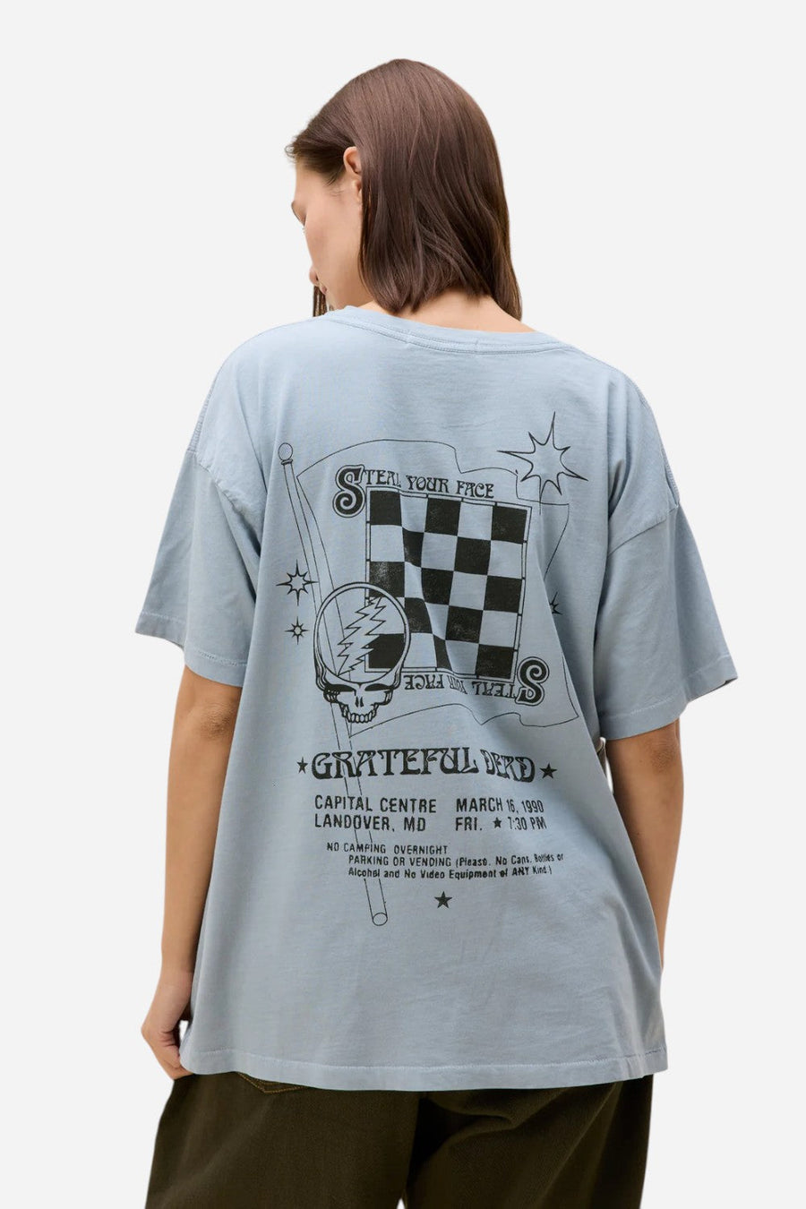 Daydreamer LA Grateful Dead Daisy Merch Tee – side view