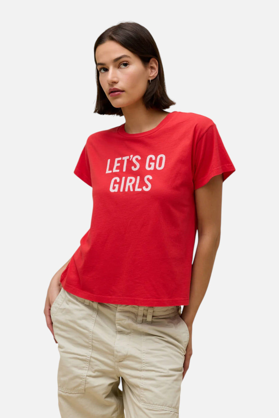 Daydreamer LA Shania Twain Let's Go Girls Tee – side view
