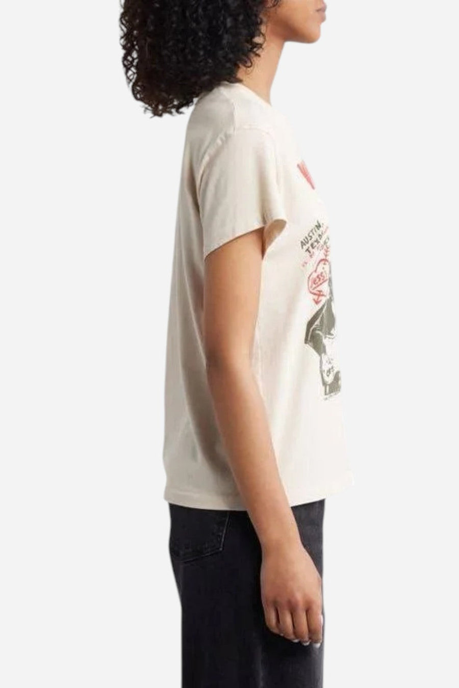 Daydreamer LA Waylon Jennings Ol' Waylon Graphic T-Shirt – side view