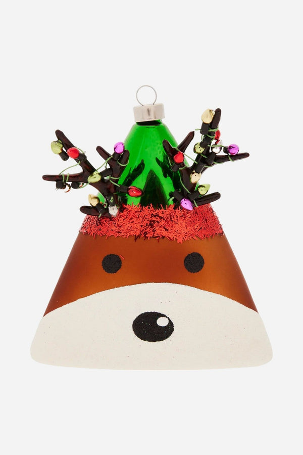 Dazzling Lights Reindeer Ornament