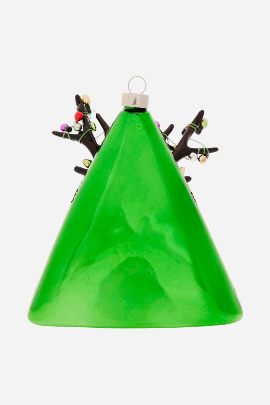Dazzling Lights Reindeer Ornament – back view