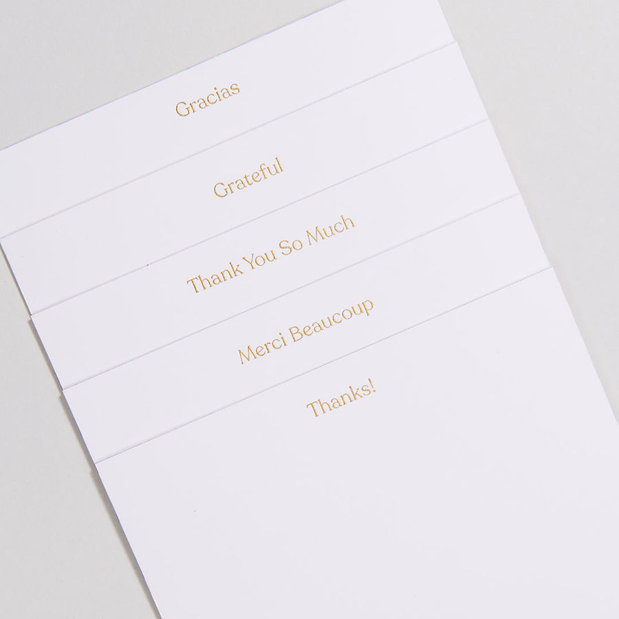 Dear Annabelle Gratitude Notecard Set – side view