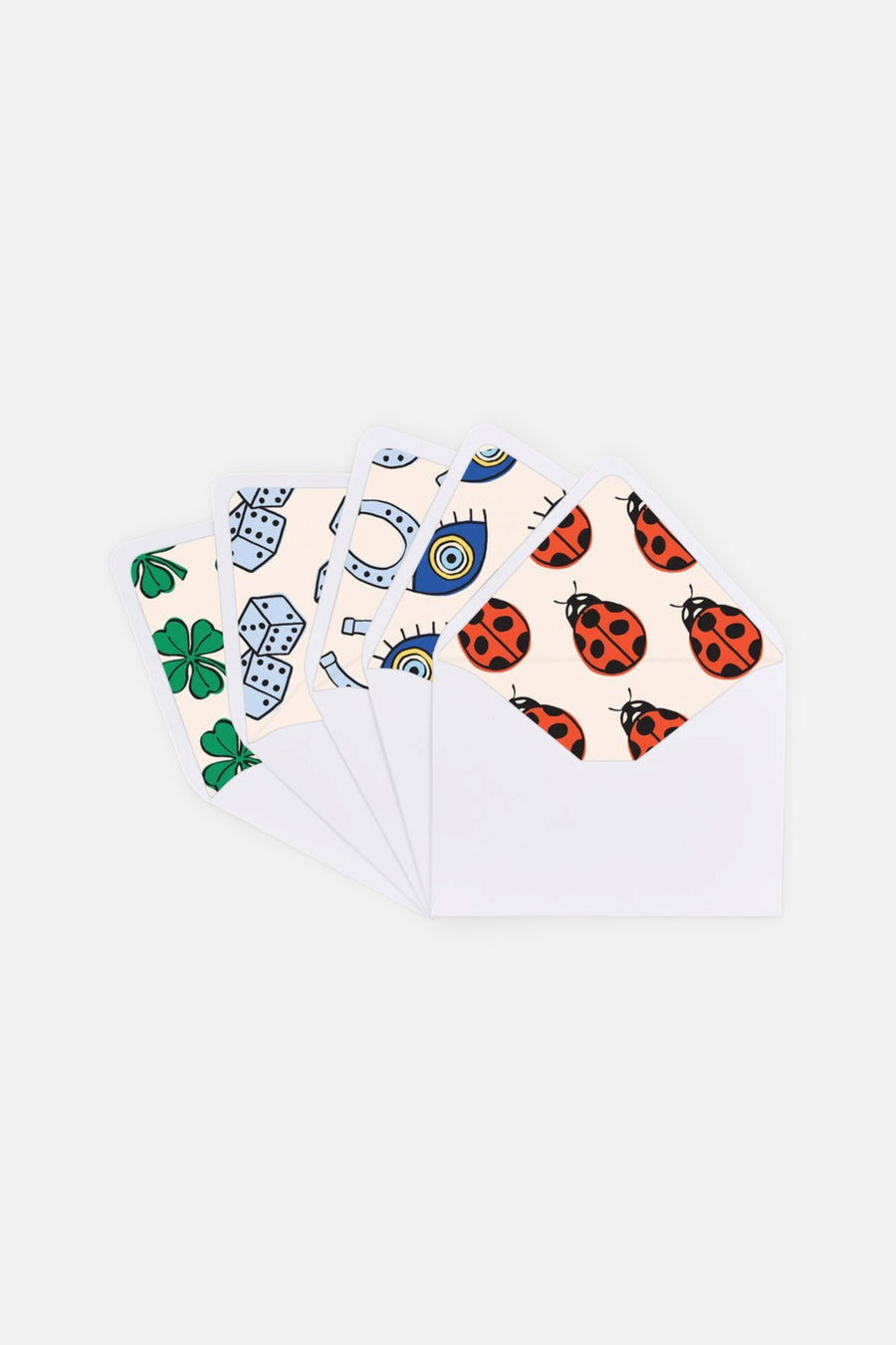 Dear Annabelle Lucky Charms Notecard Set – detail