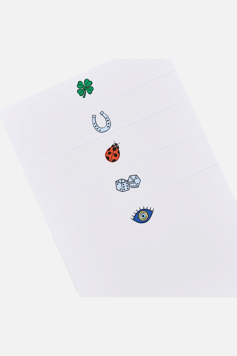 Dear Annabelle Lucky Charms Notecard Set – side view