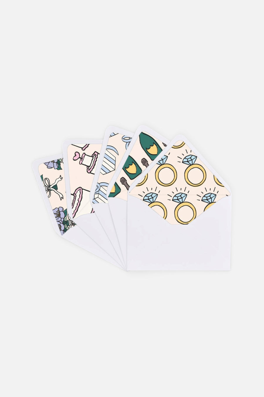 Dear Annabelle Marry Me Notecard Set – side view