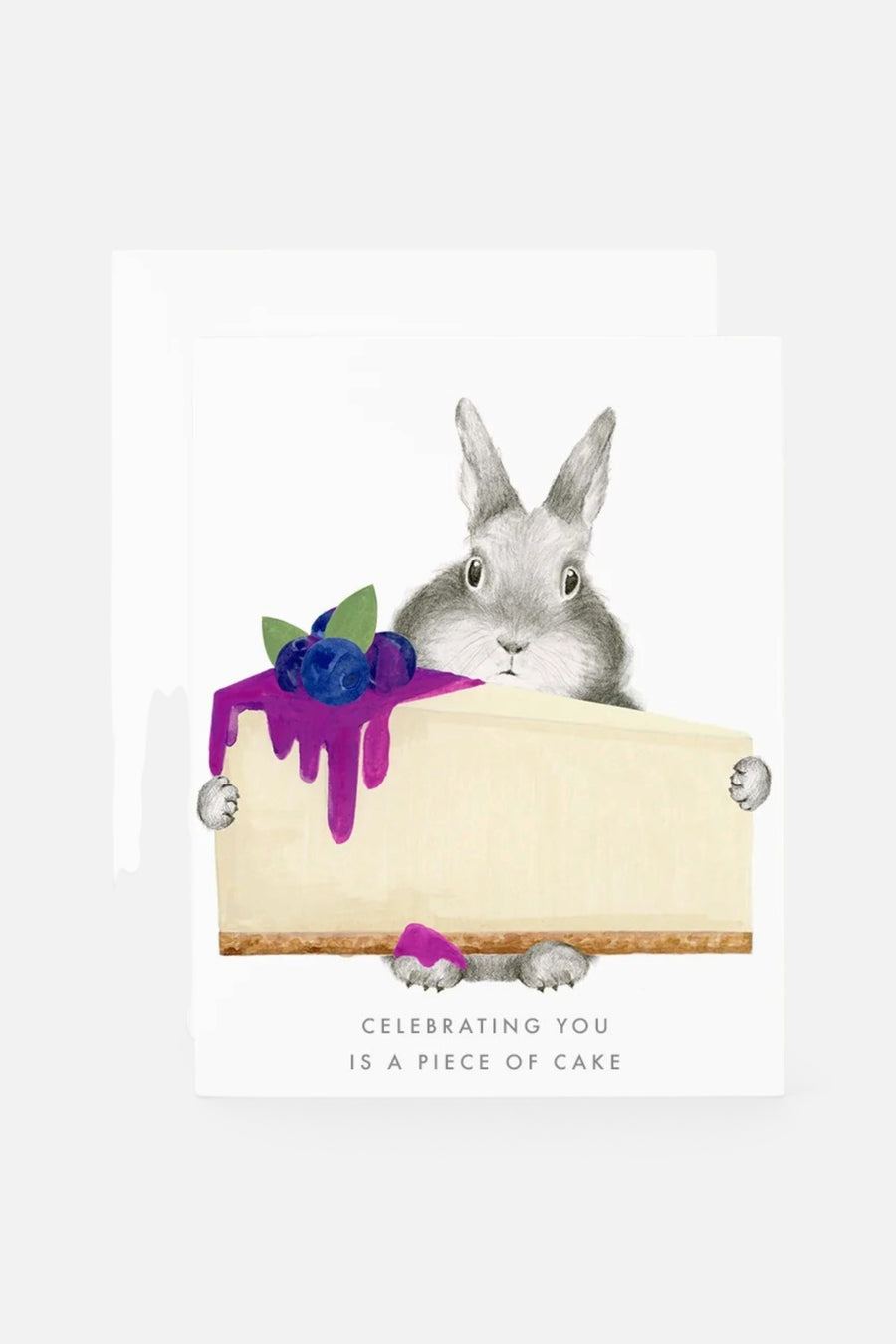 Dear Hancock Celebrating You Is a Piece of Cake Card – front view