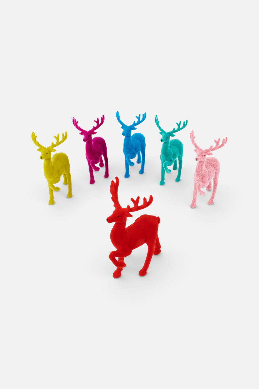 Deer, Teal 12" – front view