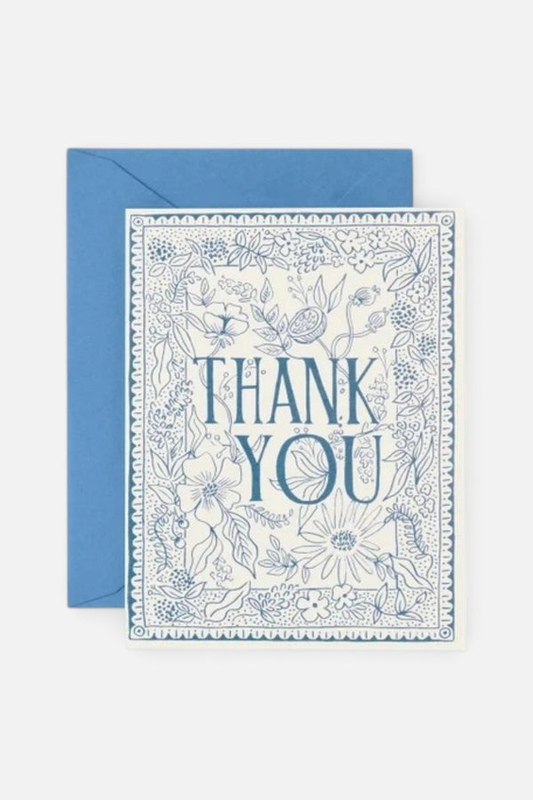 Delft Thank You Card