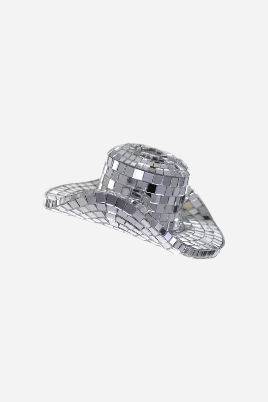 Disco Cowboy Hat Ornament – front view