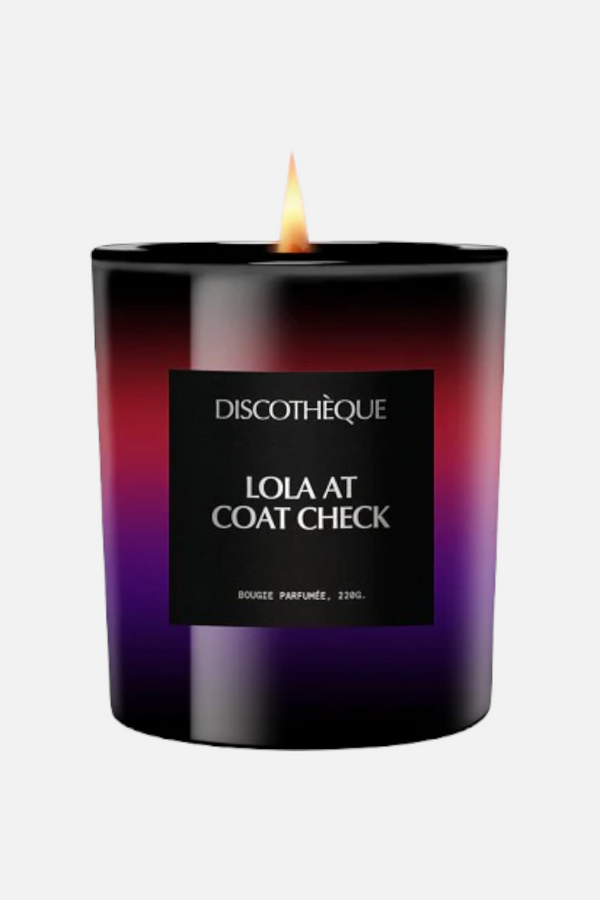 Discotheque Lola At Coat Check Candle