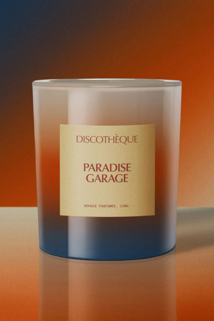 Discotheque Paradise Garage 220g Candle – back view
