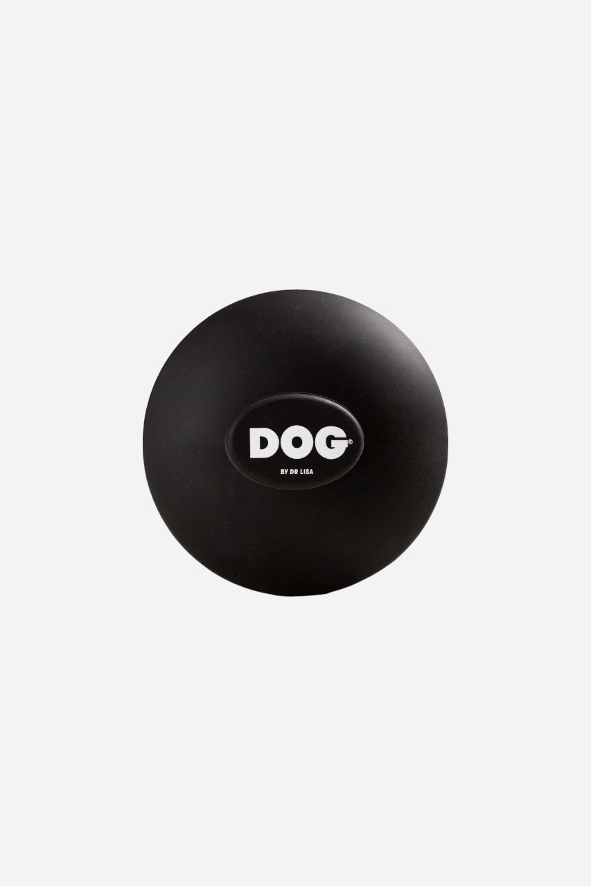 DOG BY DR. LISA Dog Wash Brush Black – back view