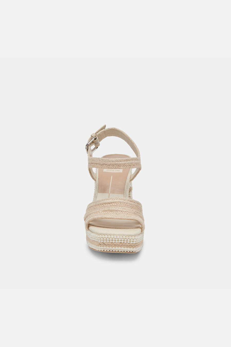 Dolce Vita Anira Pearl Heels in Ivory Pearls – alternate