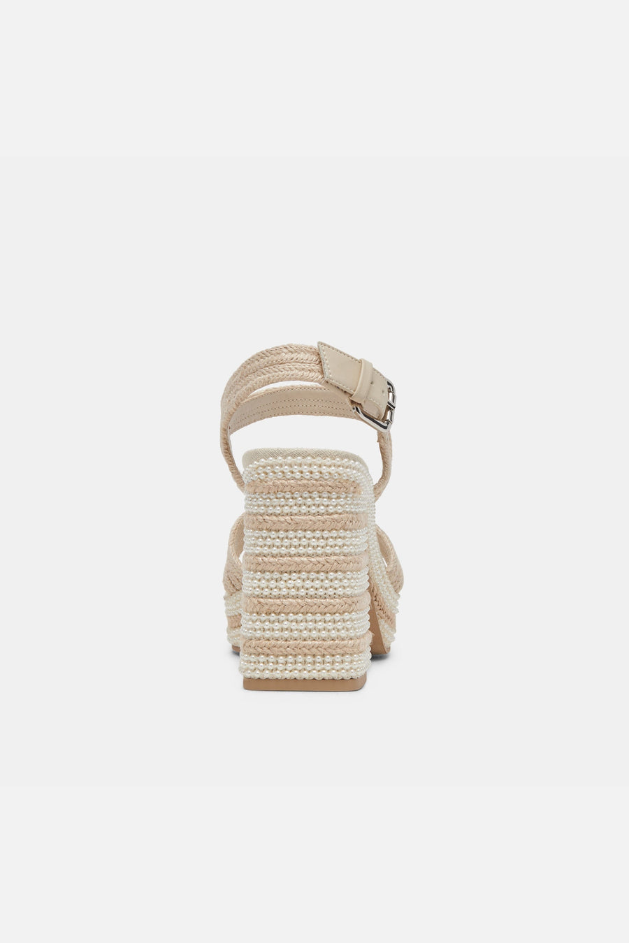 Dolce Vita Anira Pearl Heels in Ivory Pearls – alternate