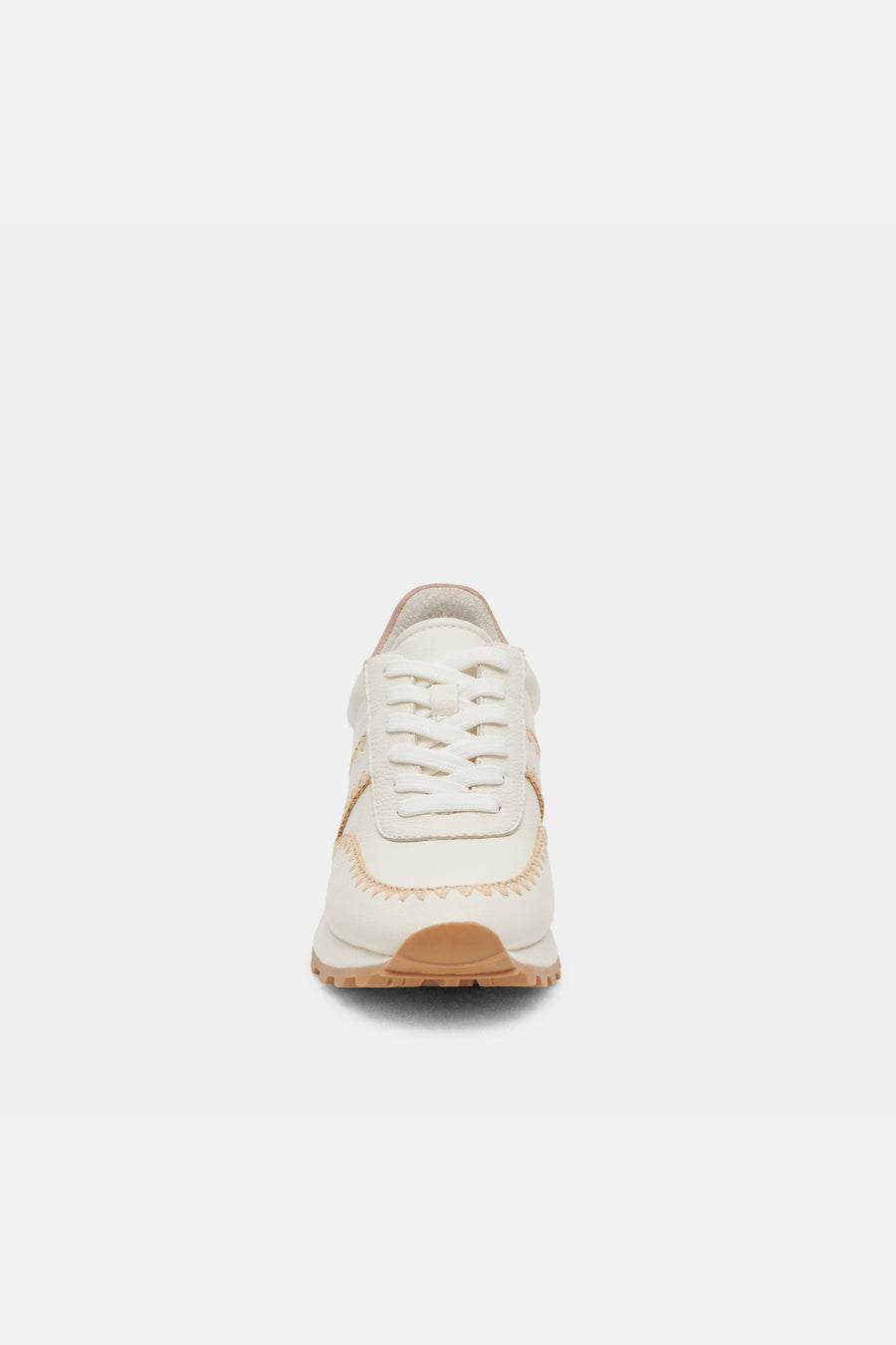 Dolce Vita Ayita Sneakers in White Leather – alternate