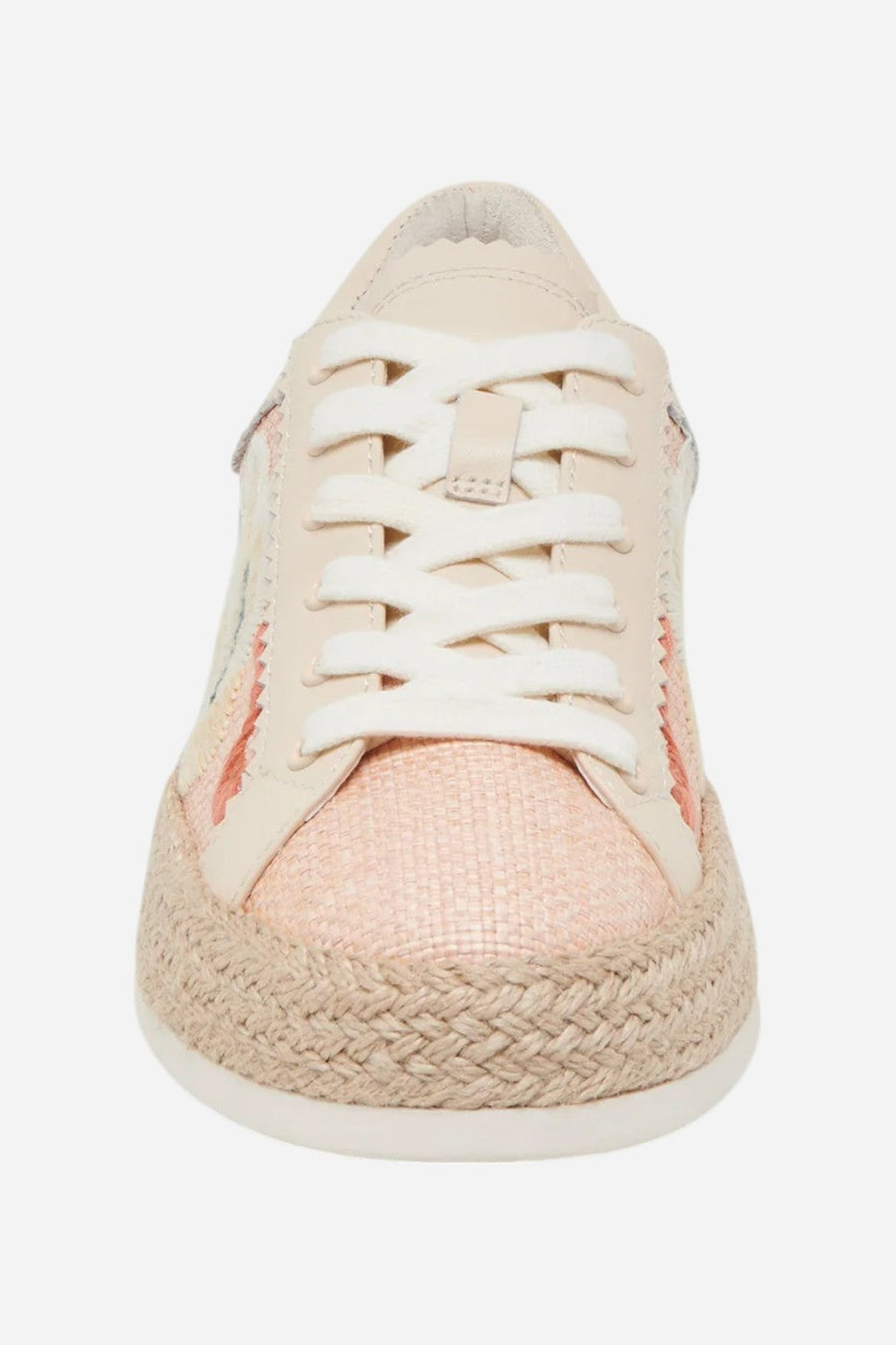 Dolce Vita Azalia Sneakers in Pink Floral Raffia – alternate