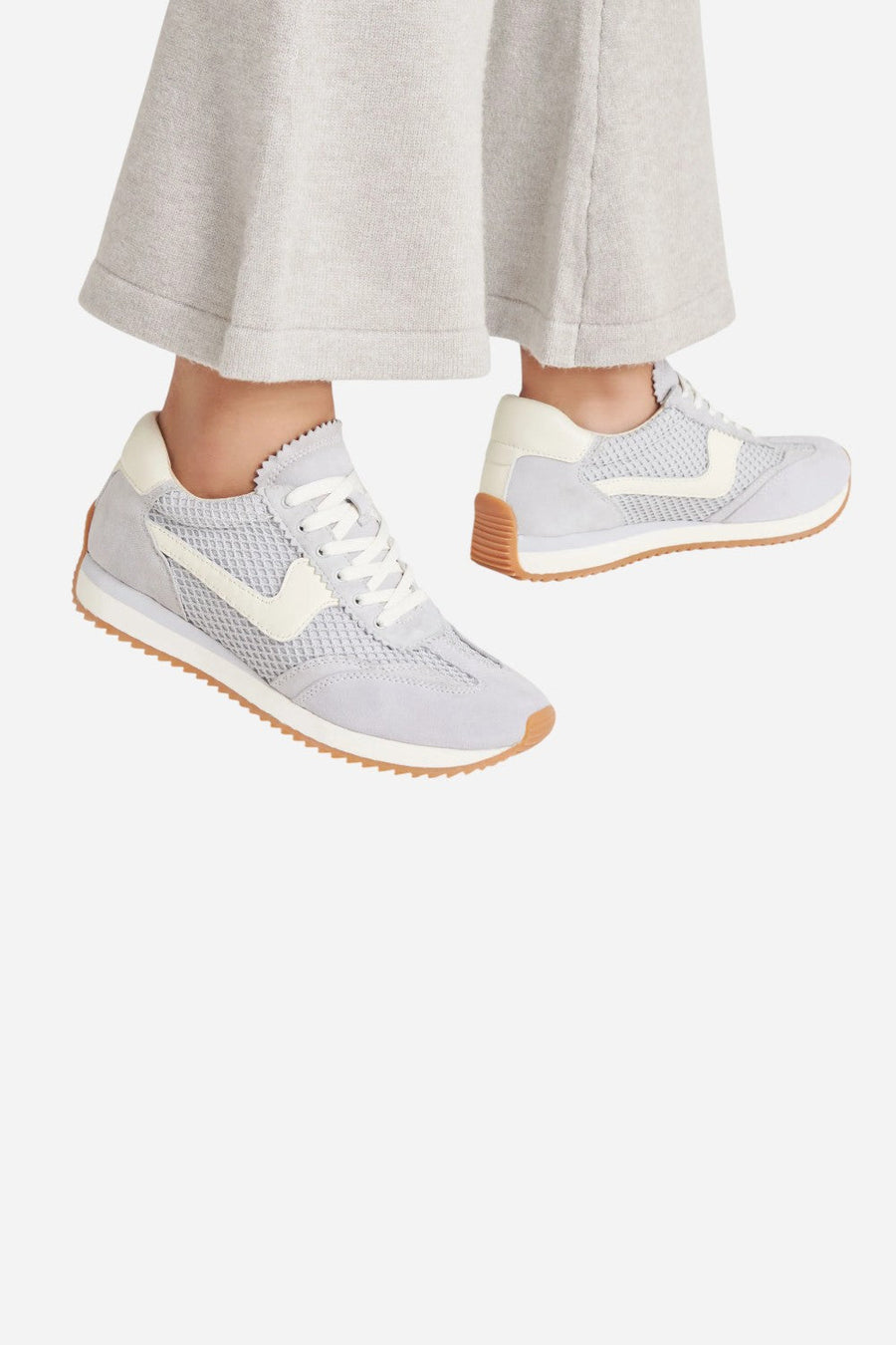 Dolce Vita B.ntcd Mesh Sneakers in Dusty Blue Woven Mesh – alternate