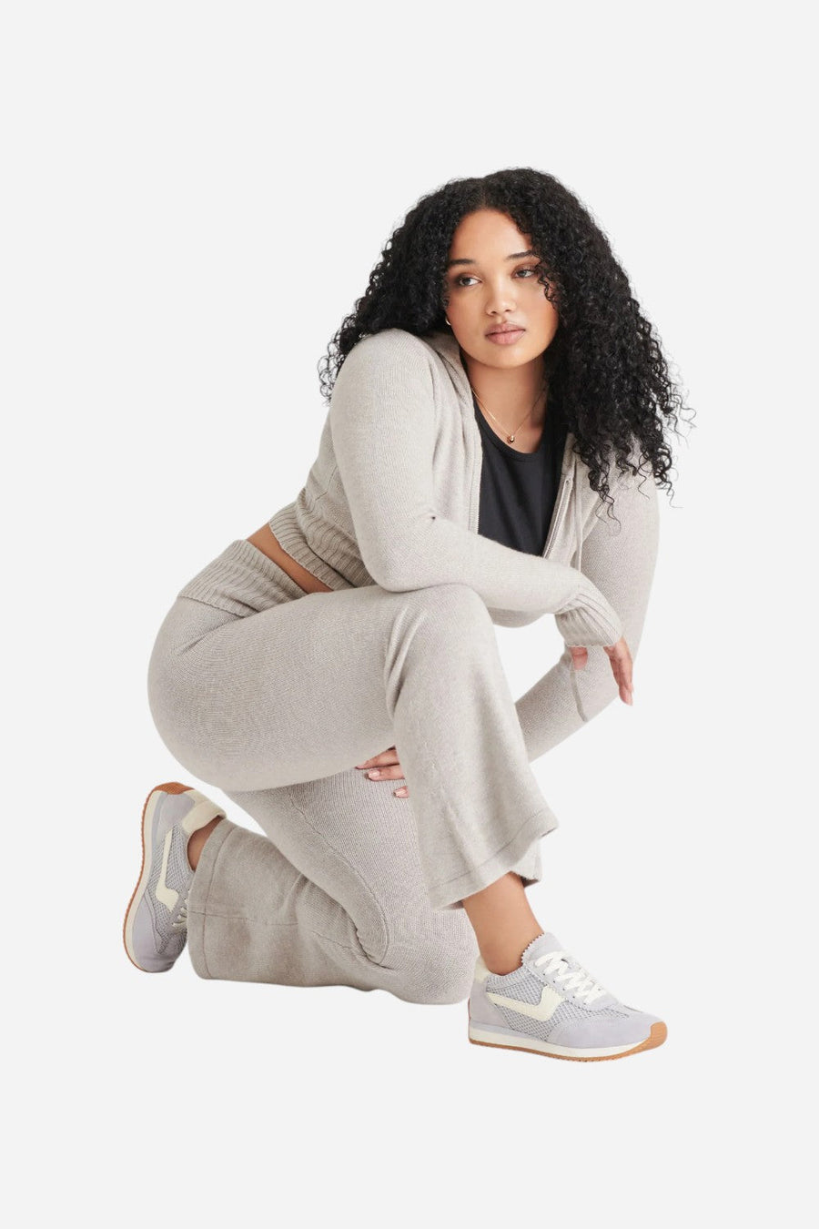 Dolce Vita B.ntcd Mesh Sneakers in Dusty Blue Woven Mesh – alternate