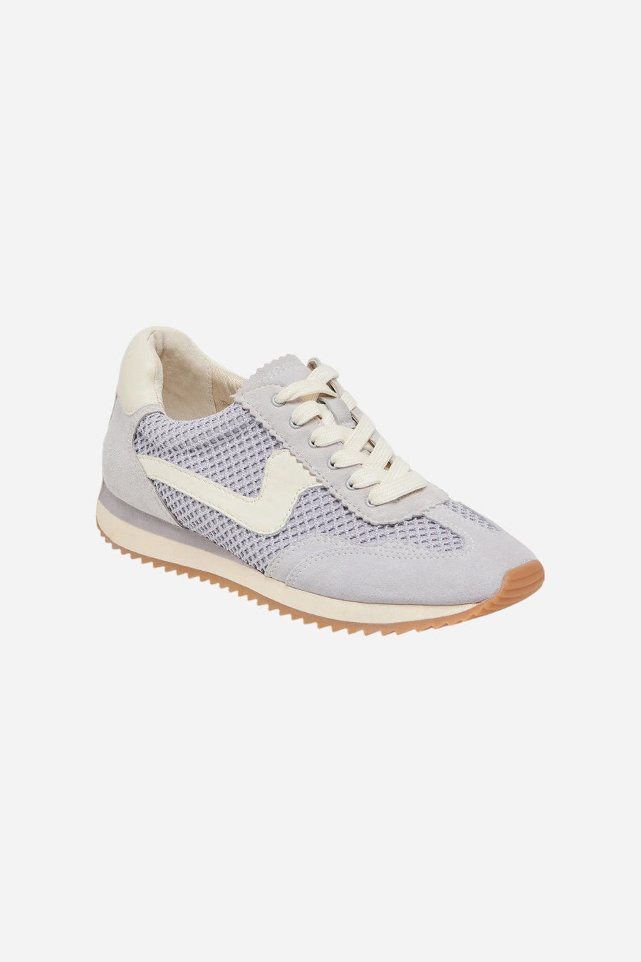 Dolce Vita B.ntcd Mesh Sneakers in Dusty Blue Woven Mesh – back view