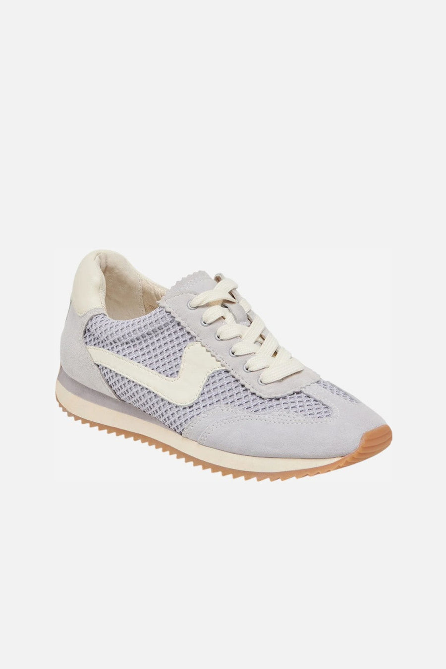 Dolce Vita B.ntcd Mesh Sneakers in Dusty Blue Woven Mesh – side view