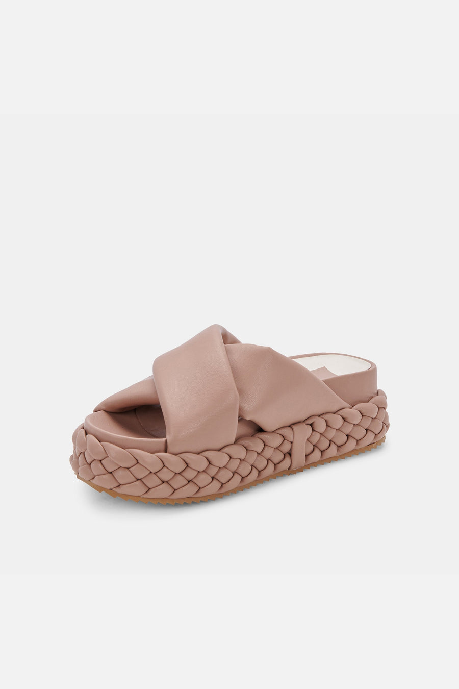 Dolce Vita Blume Sandals in Cafe Stella – flat lay