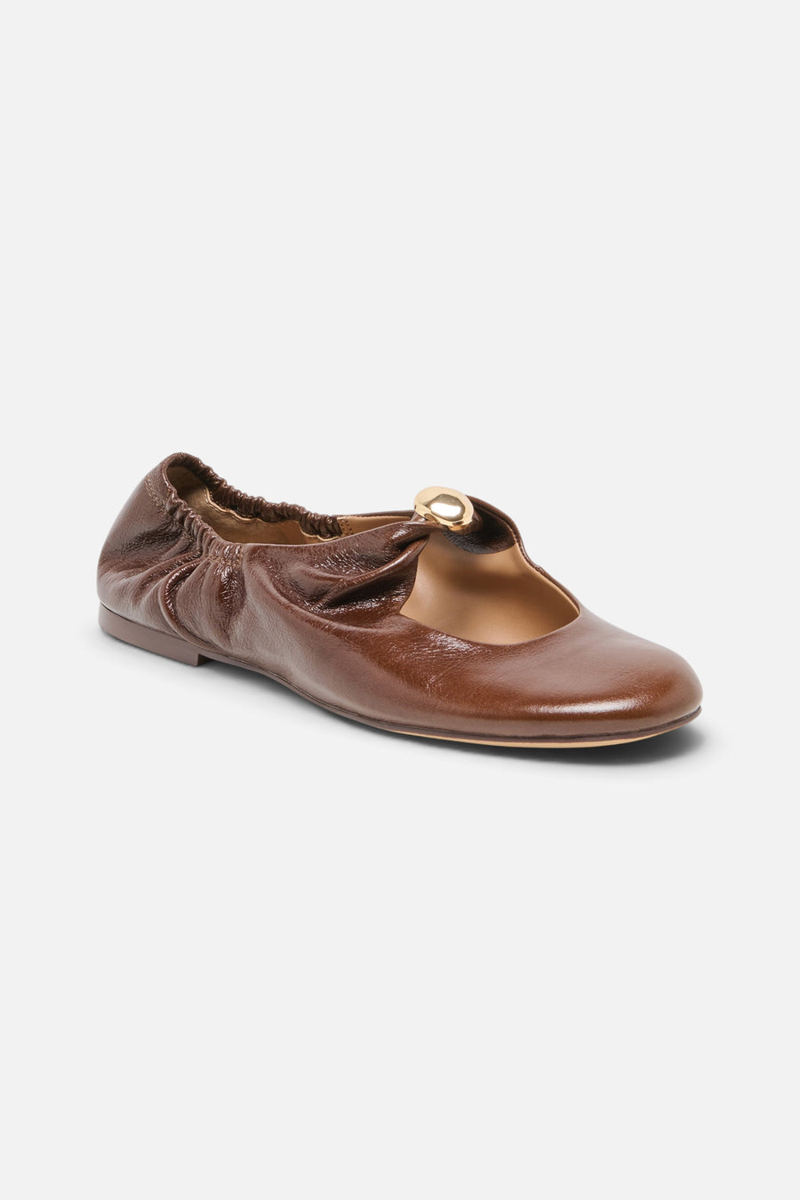 Dolce Vita Cornel Flat in Russet Leather – alternate