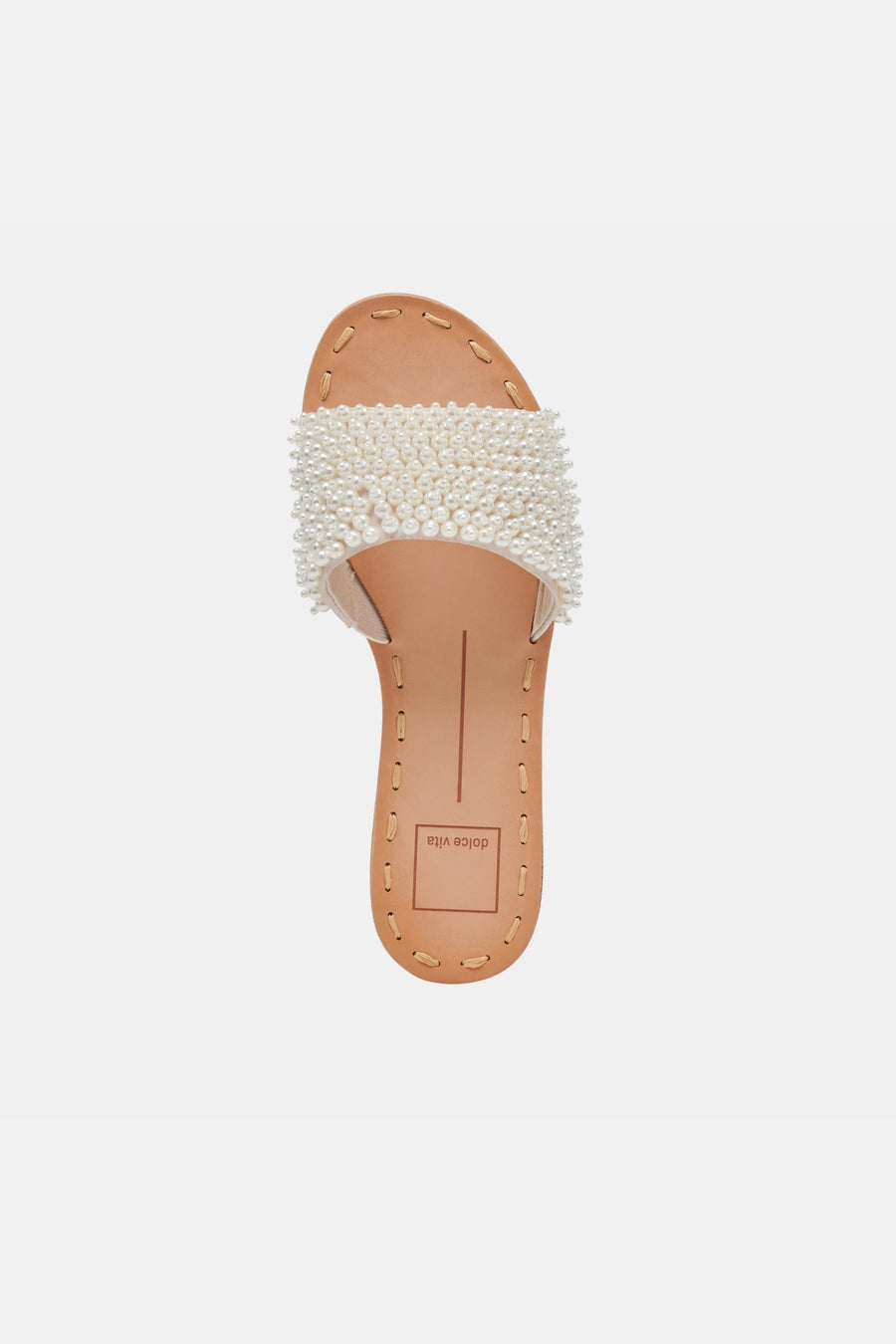 Dolce Vita Dalon Pearl Sandals in Vanilla Pearls – alternate