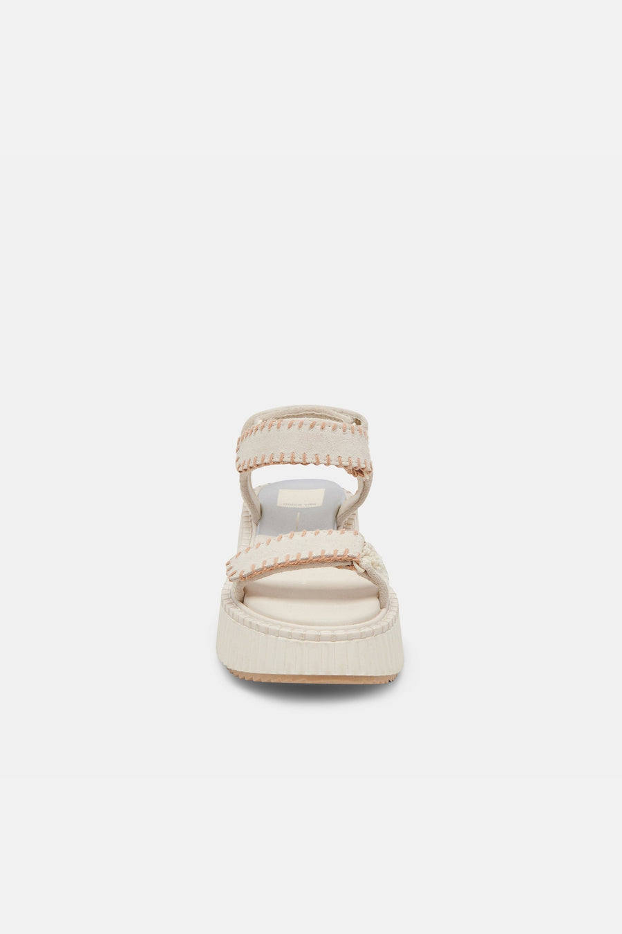 Dolce Vita Debra Sandals in Ivory Suede – alternate
