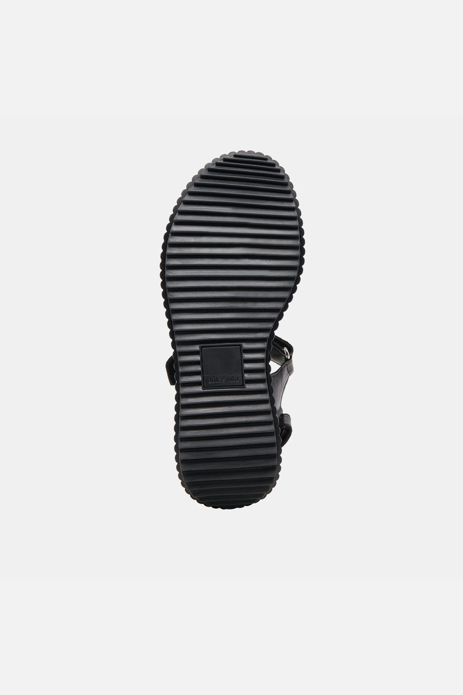 Dolce Vita Debra Sandals in Midnight Embossed Leather – alternate