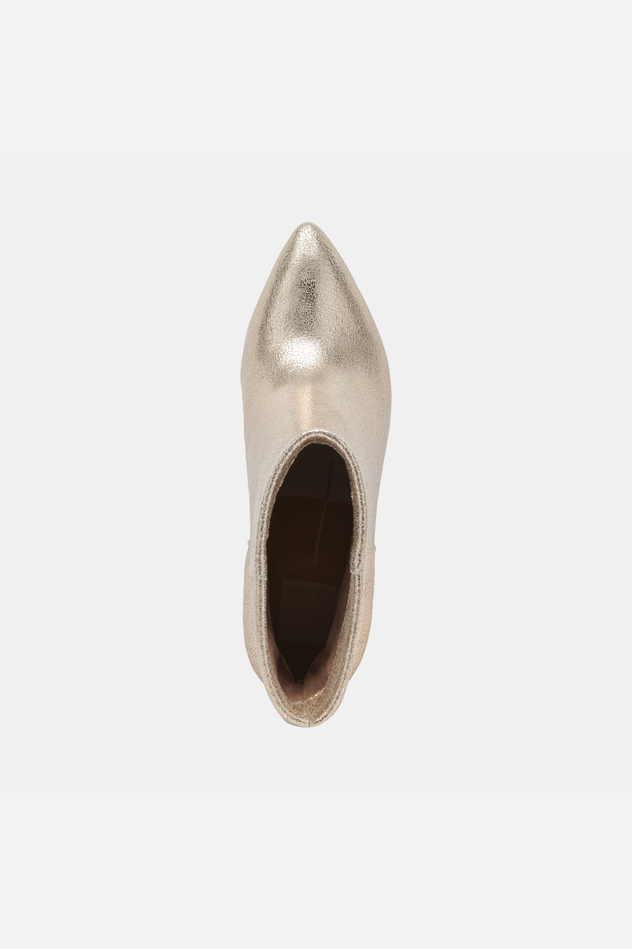 Dolce Vita Dee Booties in Platinum Distressed Leather – alternate