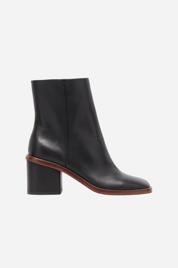 Dolce Vita Dionne Booties in Black Leather