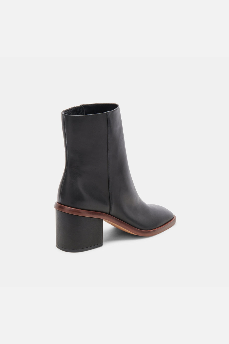 Dolce Vita Dionne Booties in Black Leather – side view