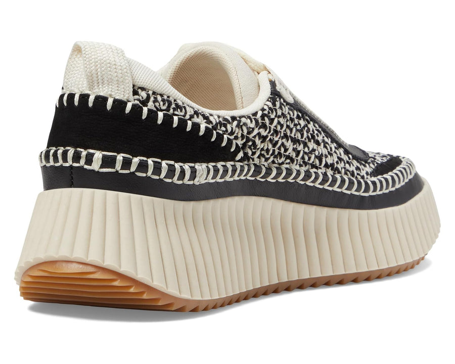 Dolce Vita Dolen in White Black Knit – alternate